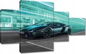 Vászonkép 130x80 Szuper autó Türkiz