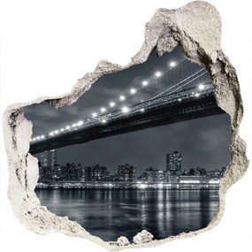 3d-s lyukat fali matrica Brooklyn híd nd-p-15676398