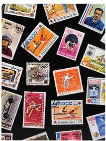 Album, bélyeggyűjtő, 22,5x30,5 cm, 8 lap, EXACOMPTA Sport (EX25130E)