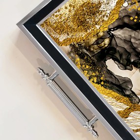 Üveg tálca, 38×24 cm – TPG9868
