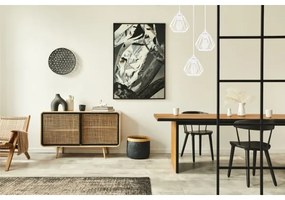 Csillár zsinóron CEED 3xE27/60W/230V fehér