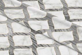 Story Szövet Függöny Anyag Meteráru Szürke Minták