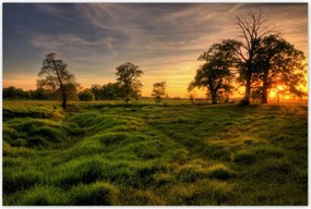 Poszterek 120x80 Naplemente a croissant-ban