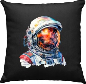 Asztronauta párna űrhajós fej fekete