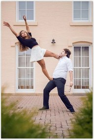 Poszterek 80x120 Szeretem a táncot Tánc