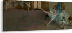 Kép - Edgar Degas, Before the Ballet, reprodukciók (120x50 cm)