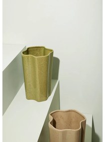 Bézs kerámia váza (magasság 30 cm) Sapo – Hübsch