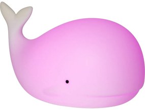 Fehér LED gyerek éjjeli lámpa Whale - Star Trading
