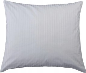 Damaszt pamut-szatén párnahuzat 50x60 világosszürke