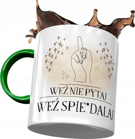 Bögre Zöld Vicces Vedd Ne Kérdezd Ajándék Nyomtatott Fotóval