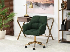 Fotel Island (zöld + arany). 1110104