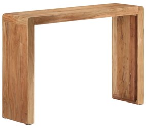 tömör akácfa tálalóasztal 110x30x76 cm