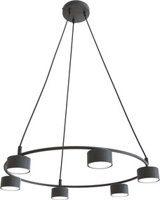 Emibig modern függeszték starlit fekete emi1372/6