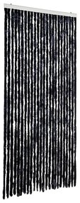 antracitszürke zsenília rovarfüggöny 100 x 200 cm