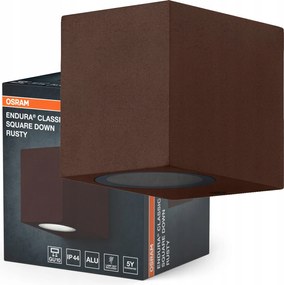 Kerti fali lámpa Kültéri homlokzati lámpa GU10 Barna IP44 Endura Osram