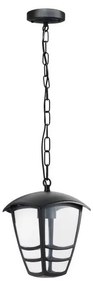 Kültéri csillár láncon TEVIO 1xE27/60W/230V IP54 fekete