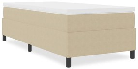 Boxspring Ágy Világos Zöld Szürke 100x200 cm Kedvenc Kordbársony