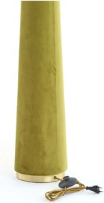Zöld állólámpa textil búrával (magasság 168 cm) Devia – Light &amp; Living