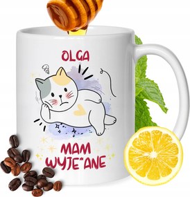 Bögre Olga Barátnő Feleség Barátnő Ajándék Nyomtatott Fehér 330ml