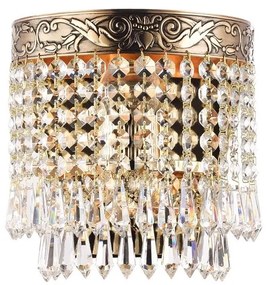 Maytoni DIA890-WL-01-G - Fali lámpa PALACE 1xE27/60W/230V