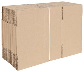 Összecsukható Doboz 50 db 24x13x13 cm Karton
