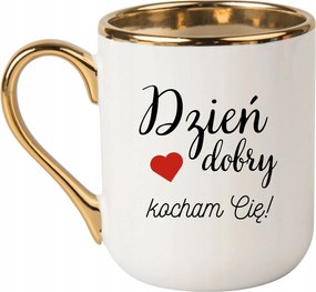 Bögre Elegáns Fehér Arany Rant Vicces Ajándék Jó Reggelt