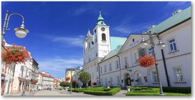 Fotó vászonkép edzett üveg Rzeszów Lengyelország 140x70