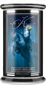 Sleepy Hollow Kringle Candle nagy gyertya két kanóccal Halloween sorozat