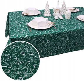 Abrosz Karácsonyi BN25 Zöld 283-5 Foltálló 450x140 Karácsony