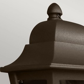 Elstead lighting klasszikus kültéri fali lámpa deco lane barna átlátszó elsdeco-lane7-bronze IP44