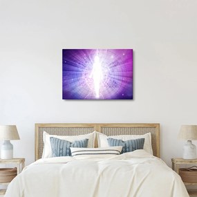 Absztrakt kép - Nő (70x50 cm)