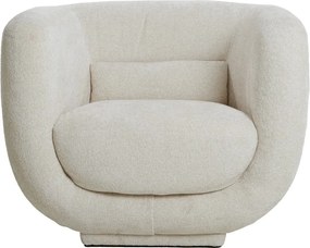 Krémszínű fotel Kialy – Light &amp; Living