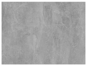 4 db betonszürke szerelt fa könyvespolc 40 x 30 x 1,5 cm