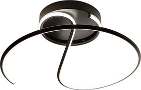 MILAGRO ML1174 Modern LED Mennyezeti Lámpa Fekete LED IP20