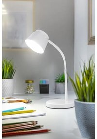 Lámpa Asztali HELIN 6W, 350lm,  AC220-240V, 3-CCT, PF> 0,5, RA>80, fehér