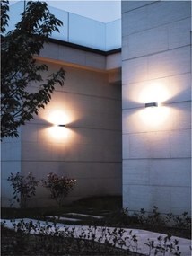 Novolux IRHIN 443A-L0107A-04 Fali lámpa 2x7W/LED 448LM IP54