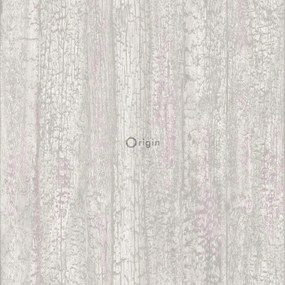 Tapéta Bézs-szürke Fa Deszkák Fa Utánzat Flizelin Tapéta