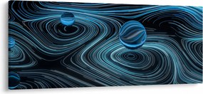 Absztrakt képet (120x50 cm)