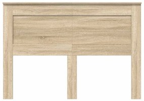 Fejtámla fejtámlával Sonoma tölgy 160 cm Faanyag