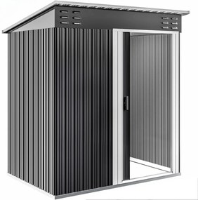 Kerti szerszámtároló ház M, 162x86x181 cm, antracit Jurhan