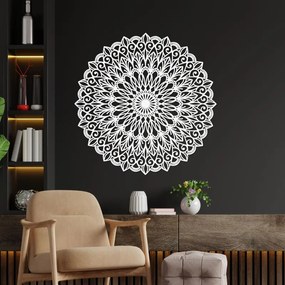 Fából készült mandala a falon - a tökéletes kép a térbeli harmóniához | HELGA
