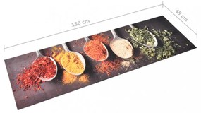 kanál mintás mosható konyhaszőnyeg 45 x 150 cm