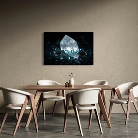 Kristály képe (90x60 cm)