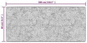 többszínű foltvarrott csúszásmentes mosható szőnyeg 80 x 300 cm