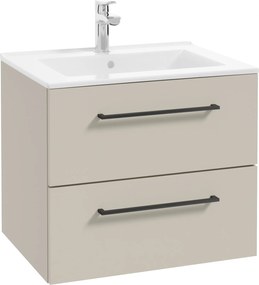 Fürdőszoba szekrény akasztós mosdóval kasmír 60x50cm