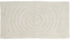 Circle fürdőszobaszőnyeg  világos bézs, 45 x 75 cm