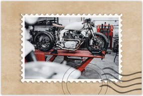 Poszterek 90x60 Yamaha Motorkerékpár Garázs