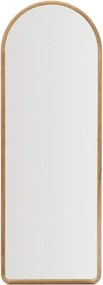 Fali tükör tömörfa kerettel 55x155 cm Milsa – Kave Home