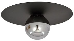 Mennyezeti lámpa SOLAR 1xE14/10W/230V fekete/szürke