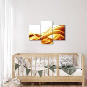 Kép - Sárga absztrakció (90x60 cm)